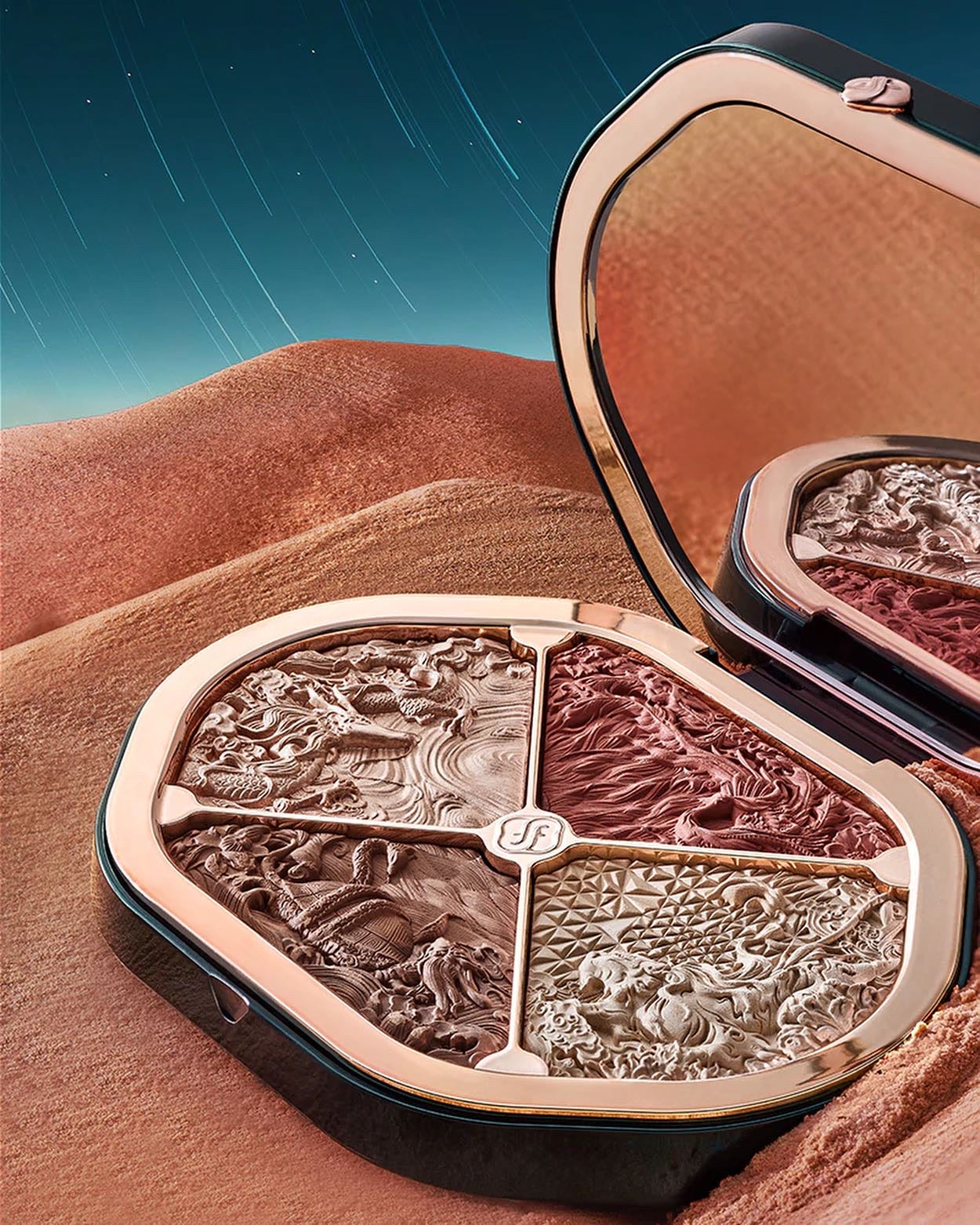 FLORASIS, EASTERN BEATS SCULPTING MAKEUP PALETTE