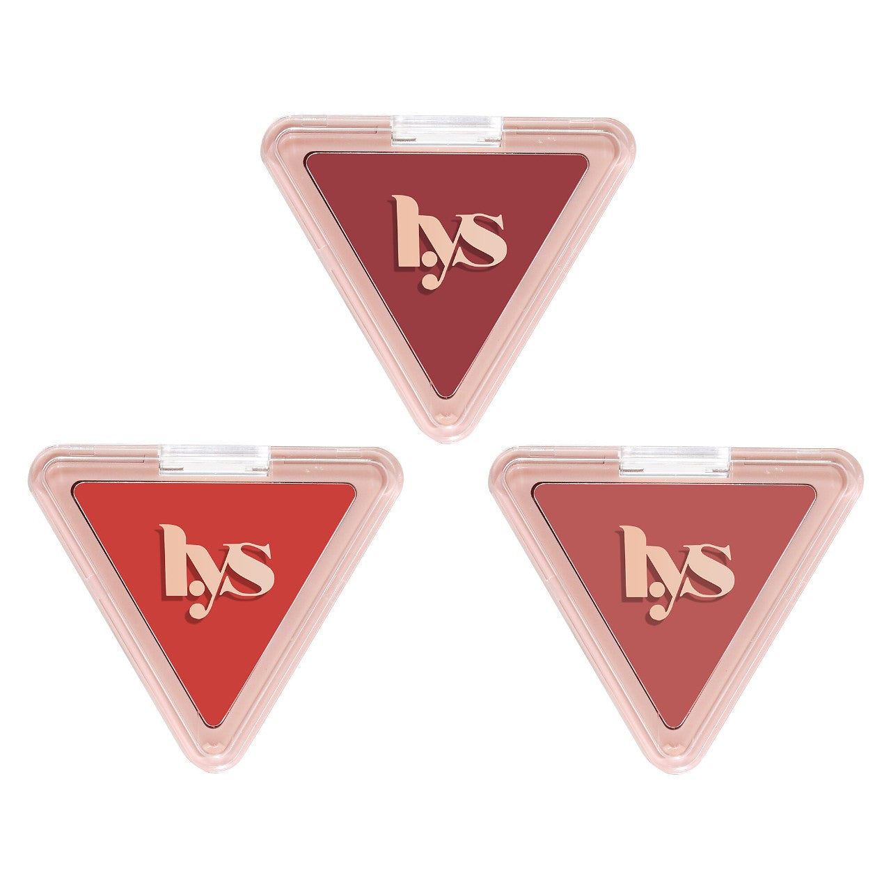 LYS Beauty Deluxe Higher Standard Satin Matte Cream Blush Trio