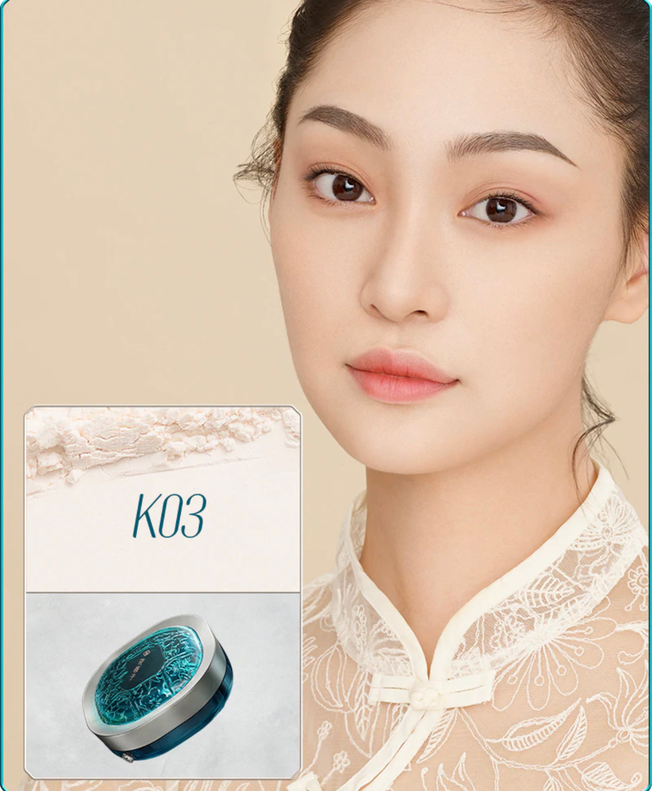 FLORASIS, FAIRY PEACH BLOSSOM ULTRA-LIGHT SETTING POWDER