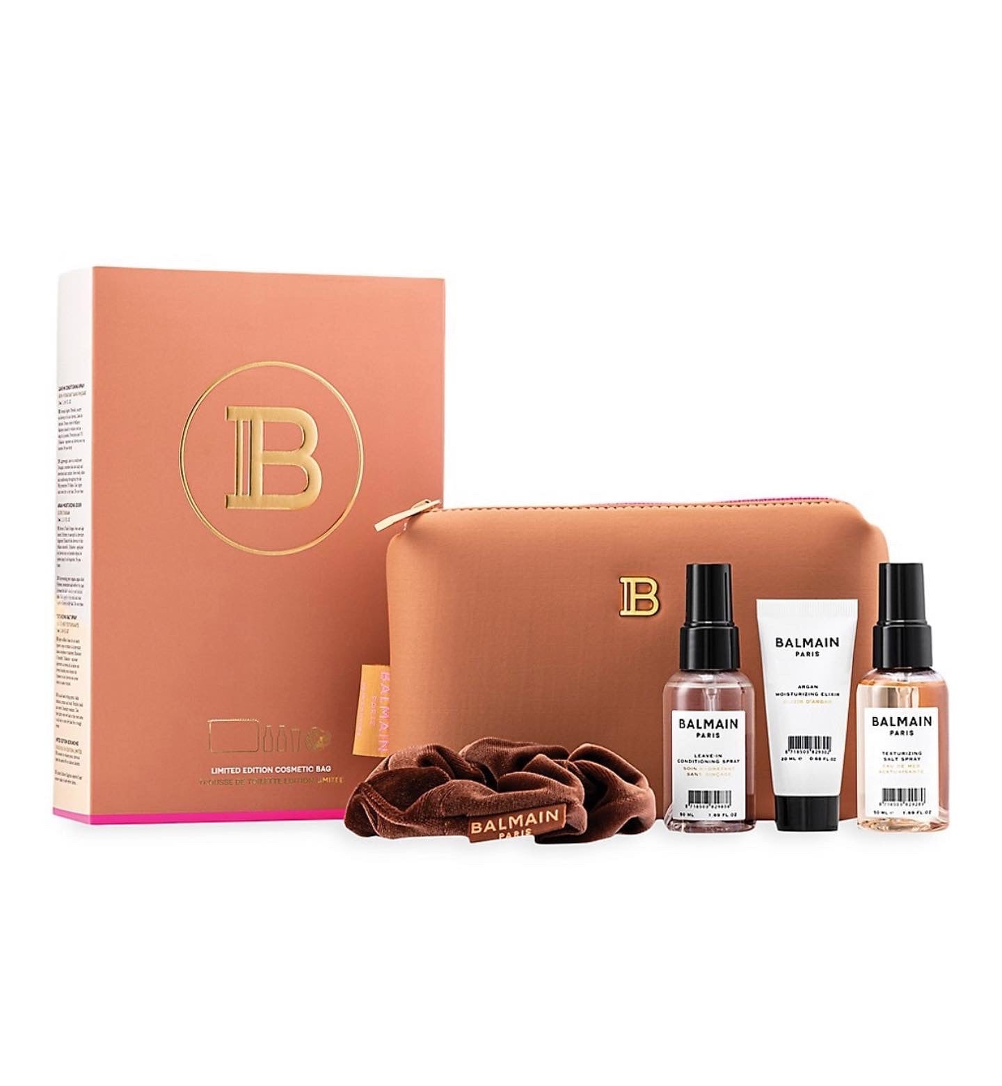 BALMAIN HAIR COUTURE, LIMITED EDITION 4 PIECE HAIR ESSENTIALS SET