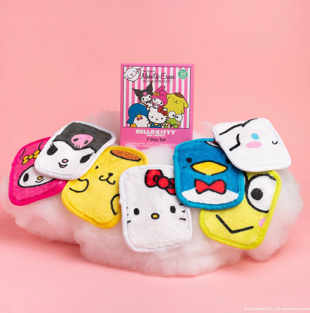 THE ORIGINAL MAKEUP ERASER Hello Kitty & Friends 7-Day Set