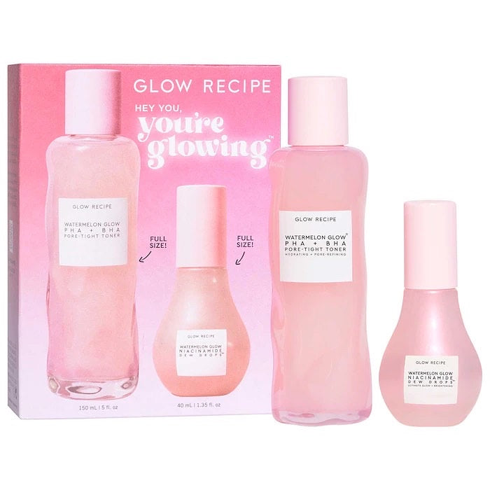 GLOW RECIPE, HEY YOU, YOU’RE GLOWING WATERMELON SET,