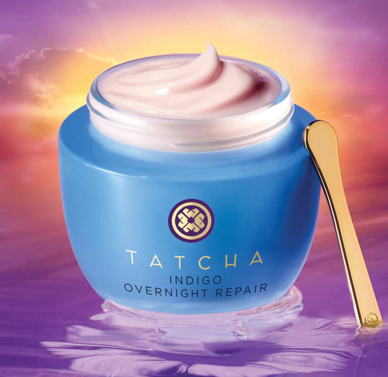 TATCHA, Indigo Overnight Repair Serum in Cream Treatment