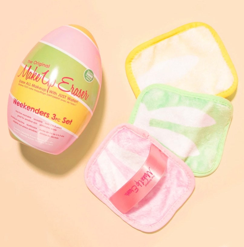 THE ORIGINAL MAKEUP ERASER, EASTER WEEKENDERS 3 day SET
