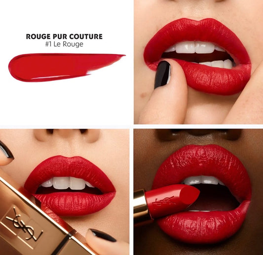 YSL, TRAVEL SIZE ROUGE PUR COUTURE LIPSTICK TRIO