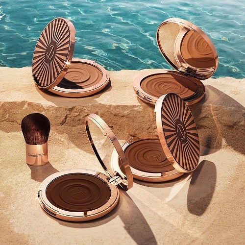 CHARLOTTE TILBURY, MEW BEAUTIFUL SKIN SUN KISSED GLOW BRONZER