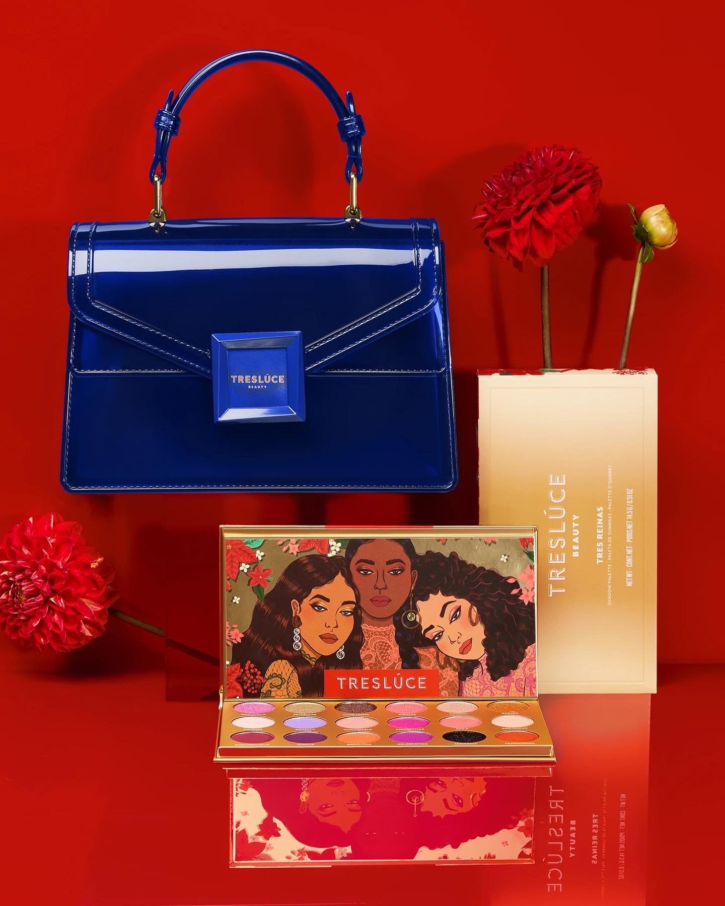 TRESLUCE, REINA EVERYDAY BUNDLE, TRES REINAS PALETTE & TRESLUCE EVERYDAY BAG