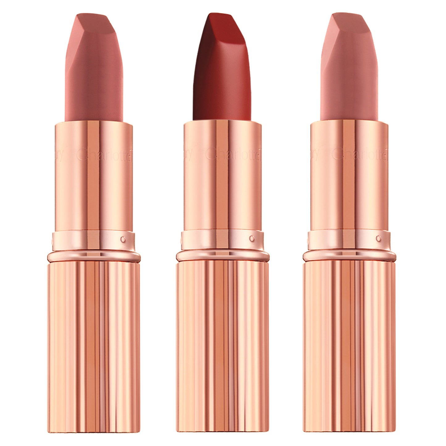 CHARLOTTE TILBURY, Mini Iconic Matte Revolution Lip Trio Set