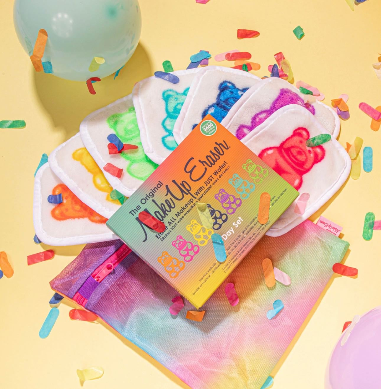 THE ORIGINAL MAKEUP ERASER, THE GUMMY BEAR 7 DAY SET