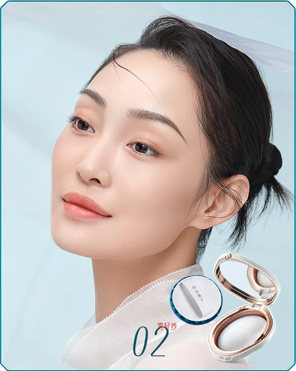 Florasis, Flawless Jade Breathable Pressed Powder