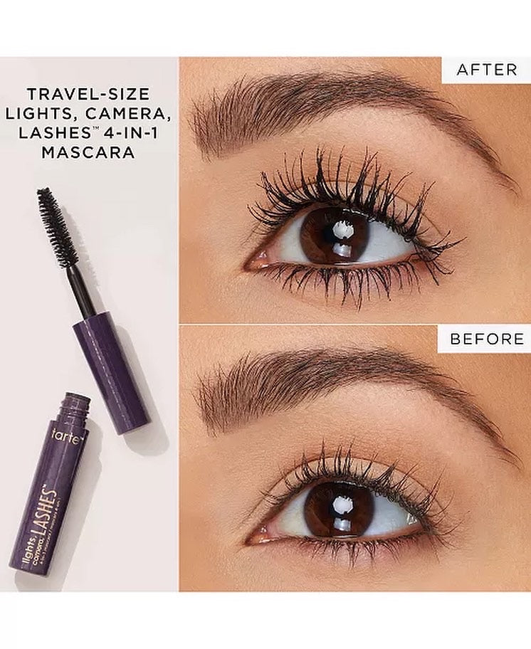 TARTE, 2pc PARTY READY LASHES CURLER MASCARA SET