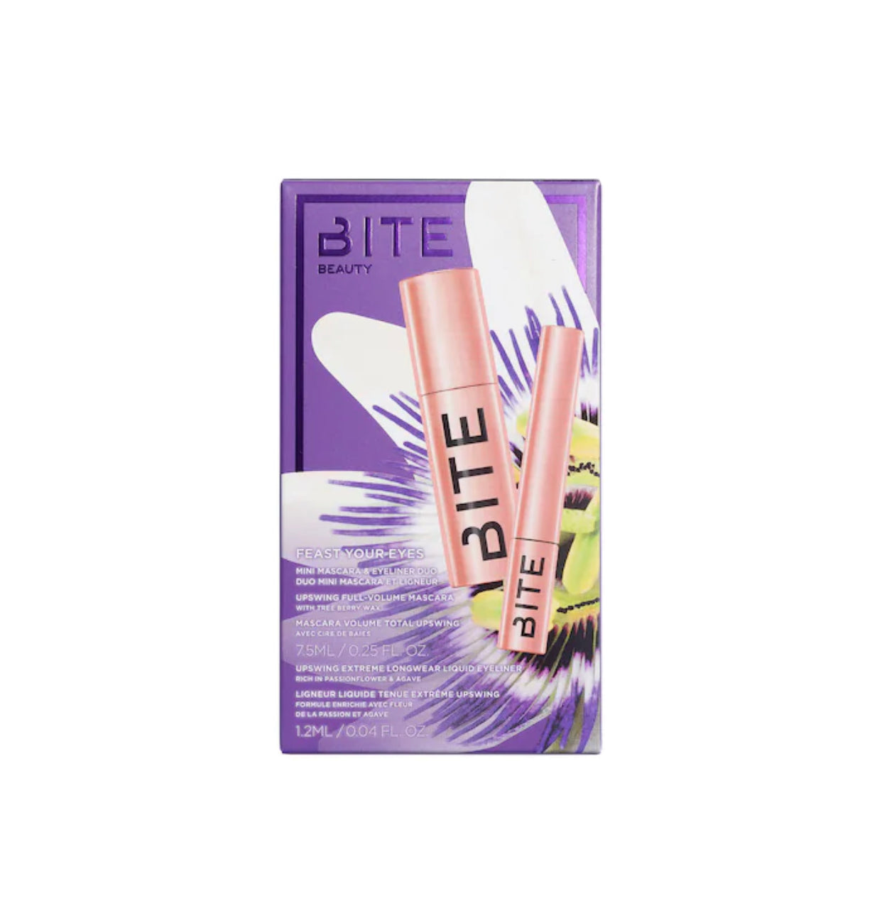 BITE BEAUTY, MINI FEAST YOUR EYES MASCARA & EYELINER SET