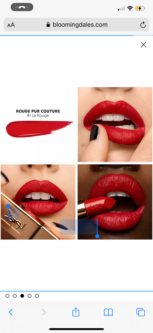 YSL, ROUGE PUR COUTURE SATIN LIPSTICK LIMITED EDITION TRIO