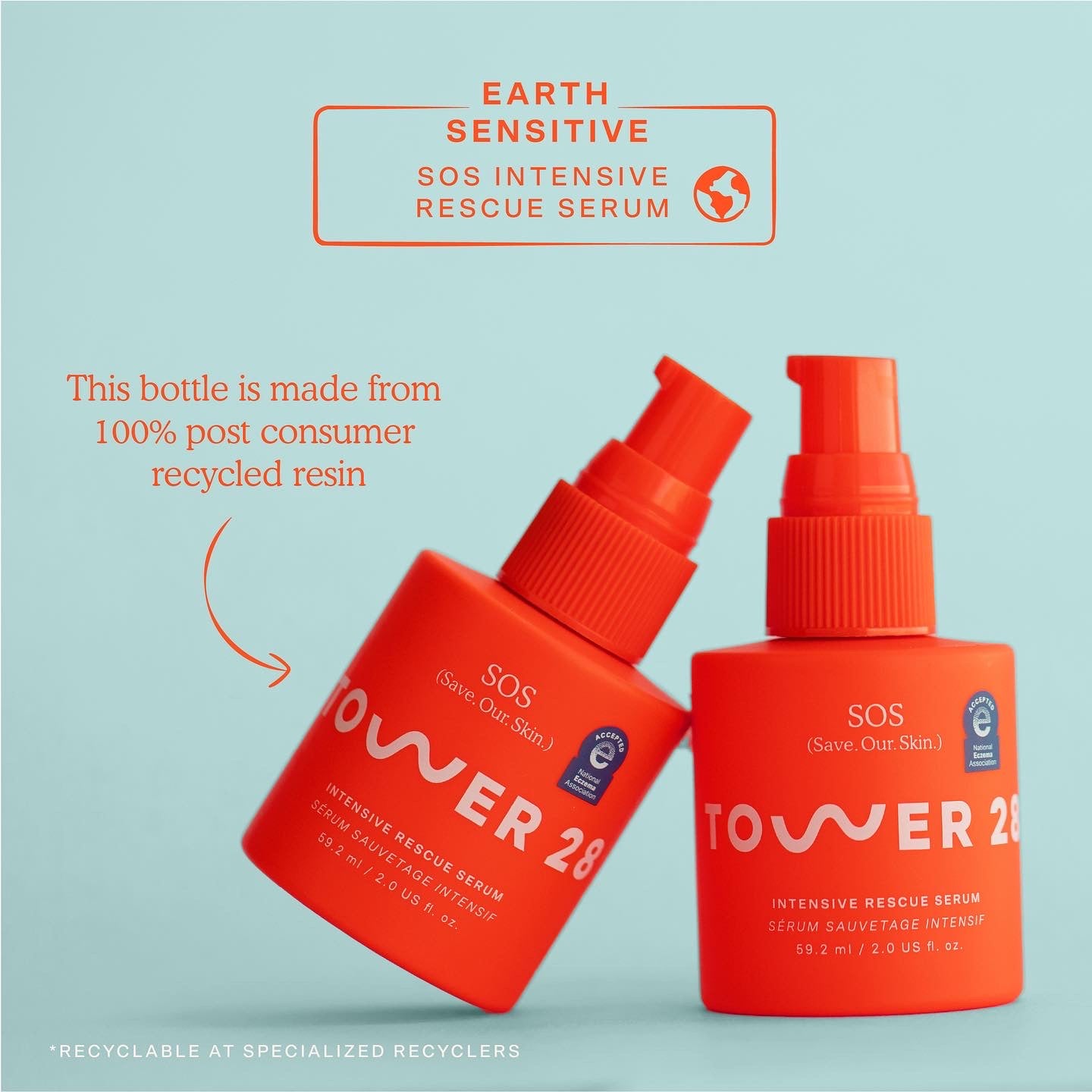 TOWER 28 BEAUTY, SOS INTENSIVE REDNESS RELIEF SERUM