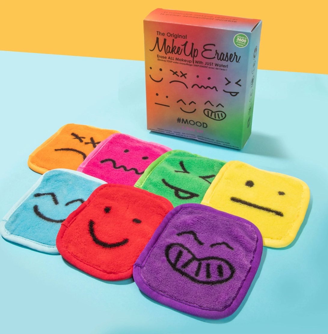 THE ORIGINAL MAKEUP ERASER, MOOD 7 SAY SET