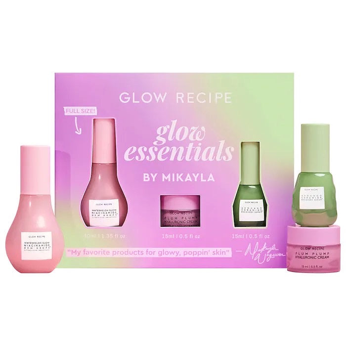 GLOW RECIPE, GLOW ESSENTIALS BY MIKAYLA KIT