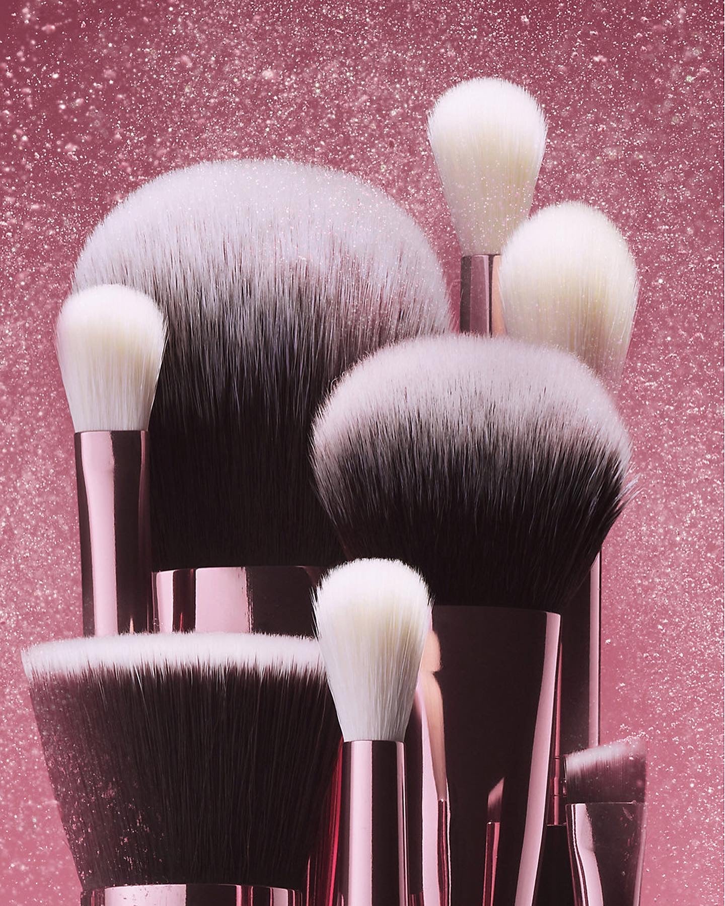 MORPHE, FLASH OF ROSÉ LIMITED EDITION 8 PC BRUSH SET
