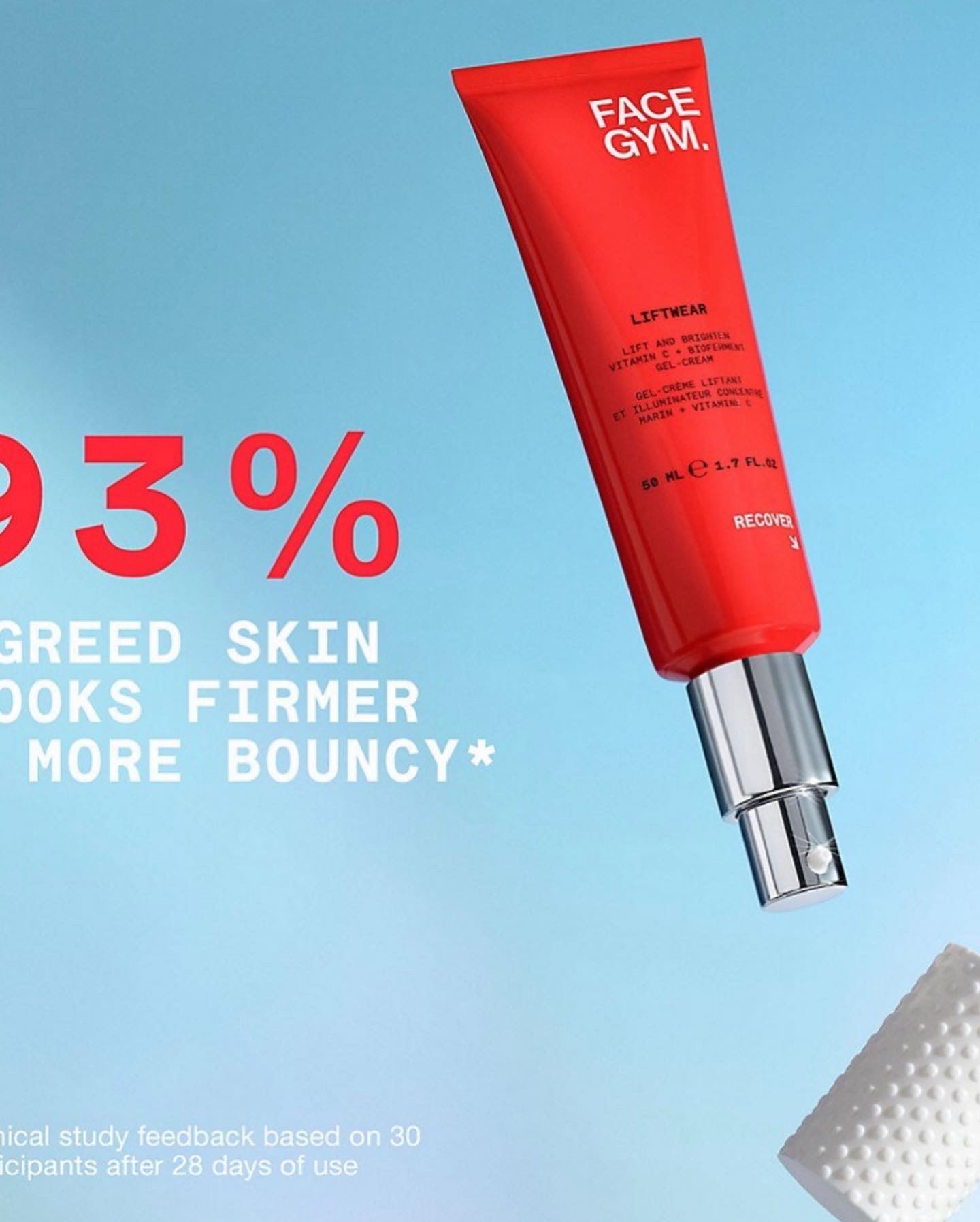 FACEGYM, LIFTWEAR BRIGHTENING VITAMIN C GEL CREAM