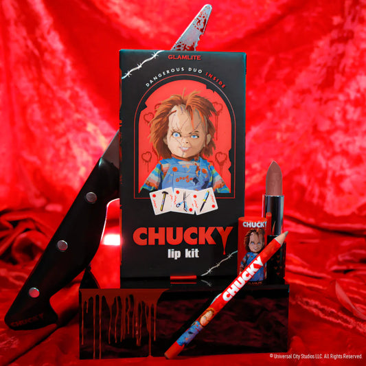 CHUCKY X GLAMLITE "CHUCKY" LIP KIT