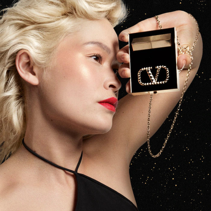Valentino Go-Clutch Highlighter and Mini Lipstick - Limited Edition