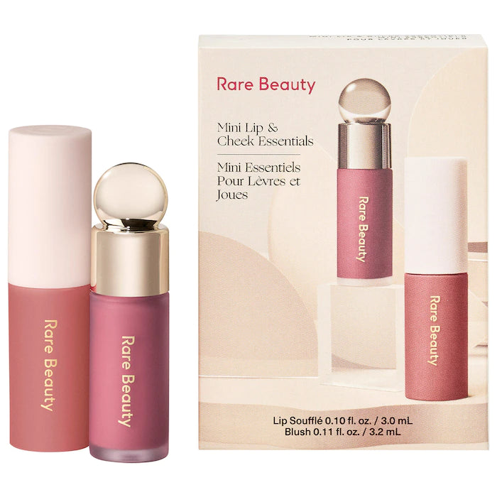 RARE BEAUTY BY SELENA GOMEZ, MINI LIP & CHEEK ESSENTIALS