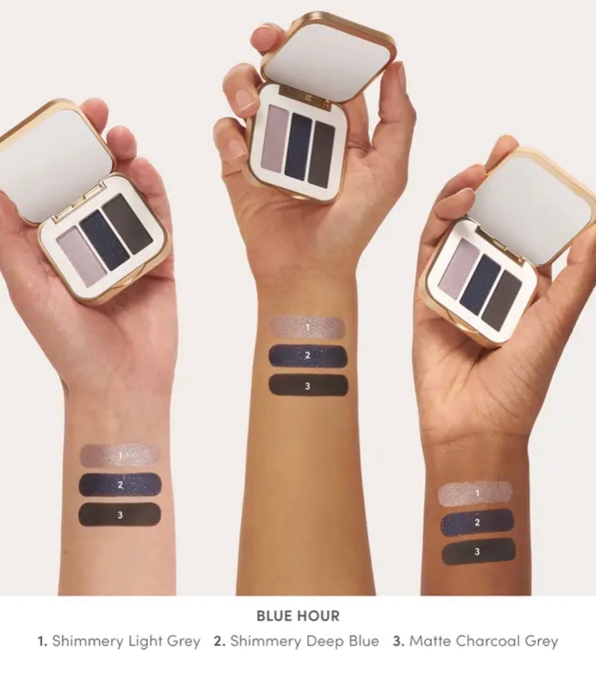 JANE IREDALE, PUREPRESSED TRIPLE EYESHADOW PALETTE