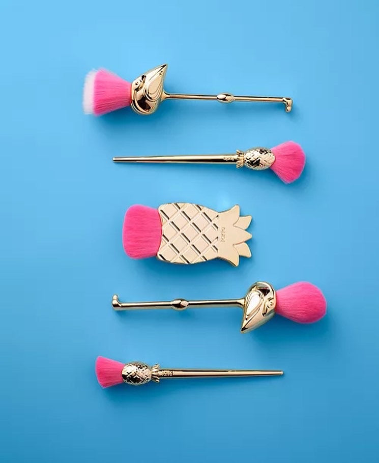 TARTE, 5pc LETS FLAMINGLE BRUSH SET
