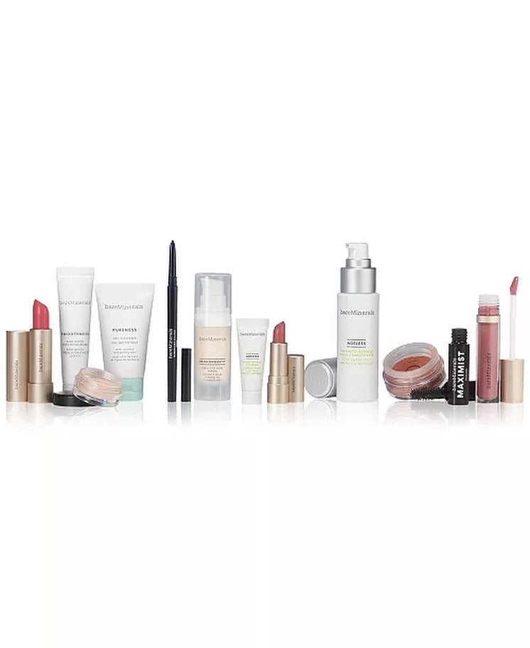 BARE MINERALS, 12 pc CLEAN BEAUTY COUNTDOWN 12 DAY ADVENT CALENDAR