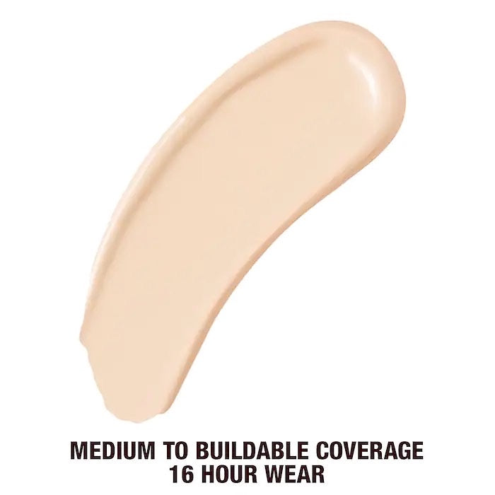 CHARLOTTE TILBURY, NEW RELEASE!!! BEAUTIFUL SKIN MEDIUM COVERAGE LIQUID FOUNDATION WITH HYALURONIC ACID
