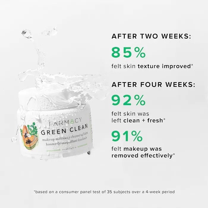 FARMACY, GREEN CLEAN MAKEUP REMOVING CLEANSING BALM