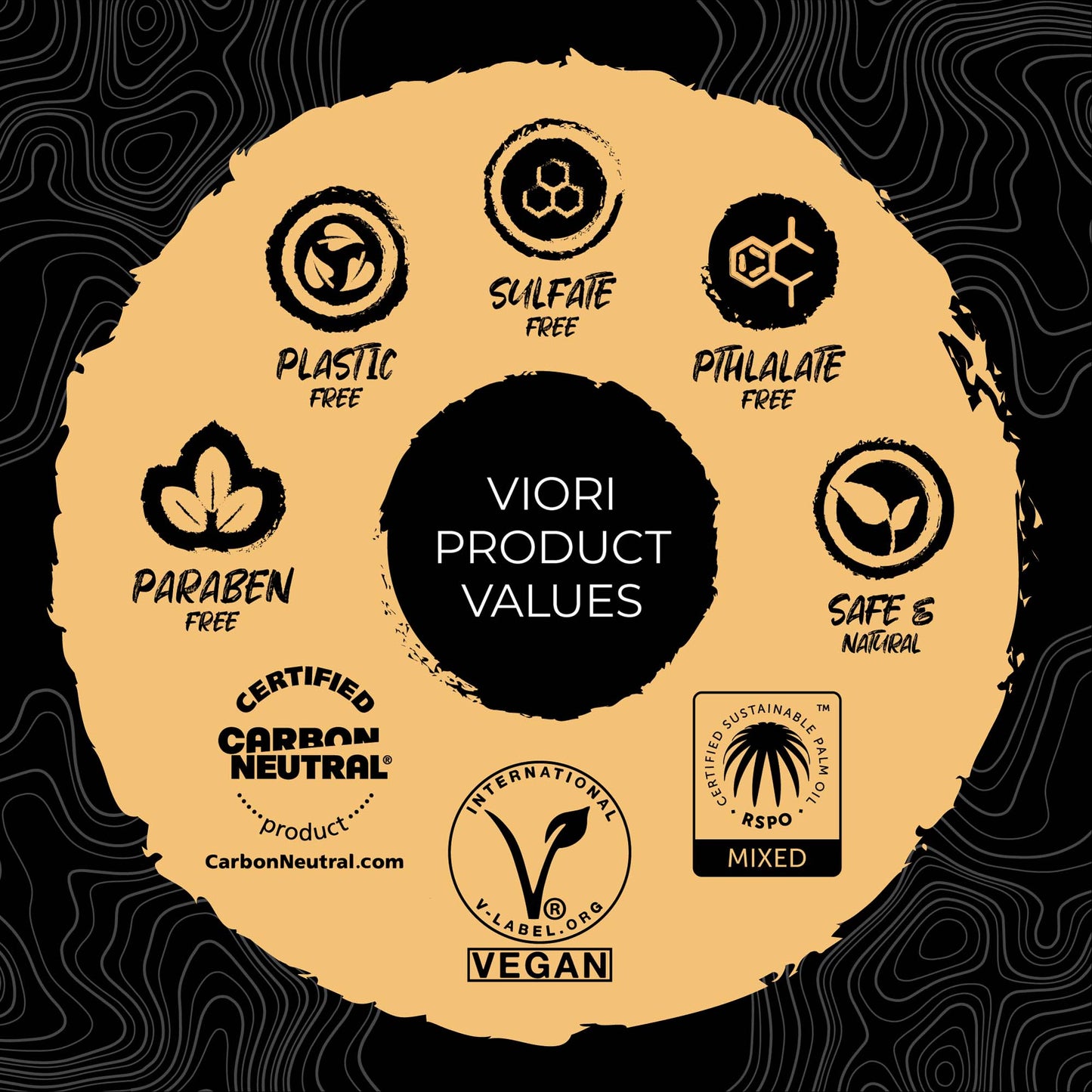 VIORI, HAIR SHAMPOO & CONDITIONER BAR WITH BAMBOO HOLDER SET