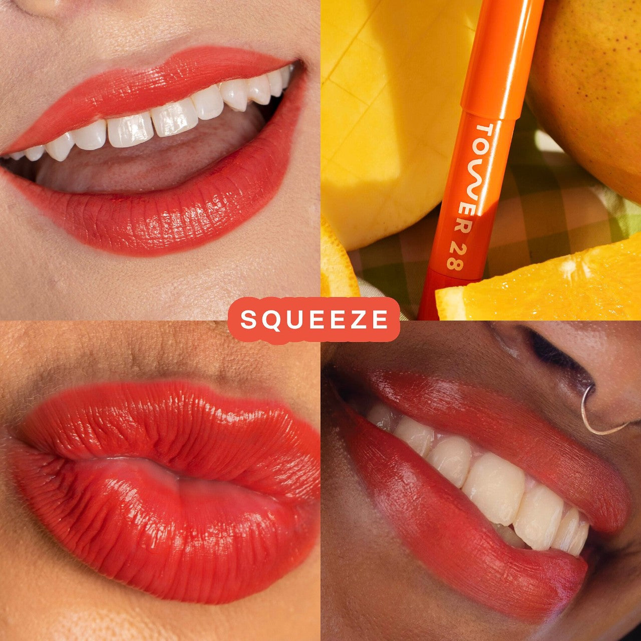 Tower 28 Beauty, JuiceBalm Vegan Tinted Lip Balm