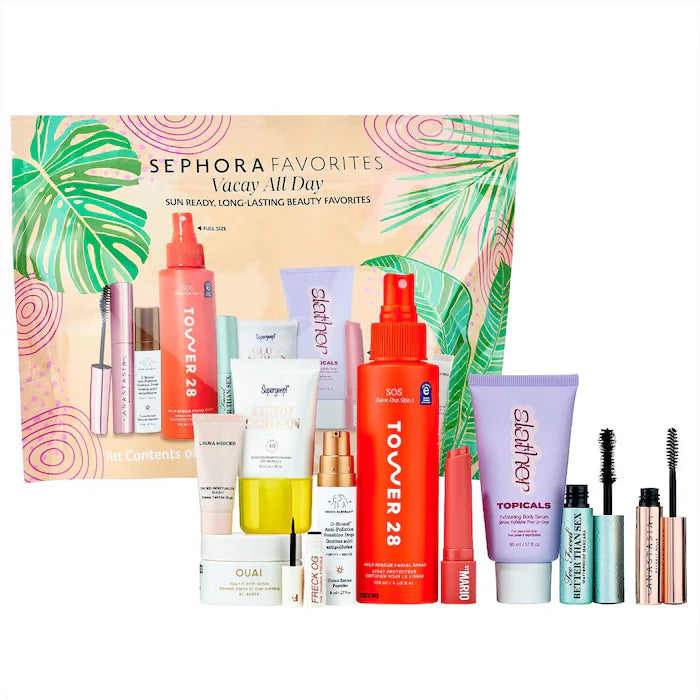 Sephora Favorites Vacay All Day Beauty Value Set