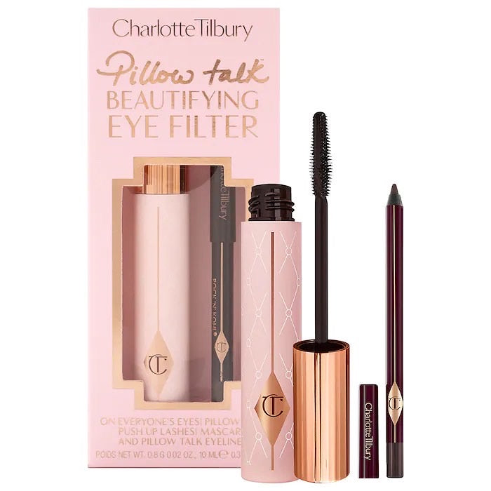 CHARLOTTE TILBURY, PILLOW TALK MASCARA EYELINER BEAUTYFYING EYE FILTER SET