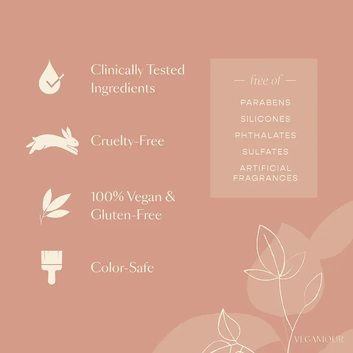 Vegamour GRO Healthy Hair Starter Set for Thinning Hair, GRO Hair Serum for Thinning Hair