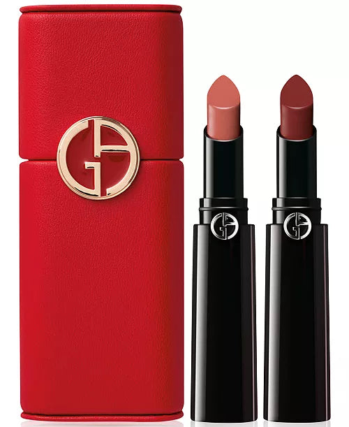 ARMANI BEAUTY 3-Pc. Limited-Edition Lip Power Holiday Lipstick Set