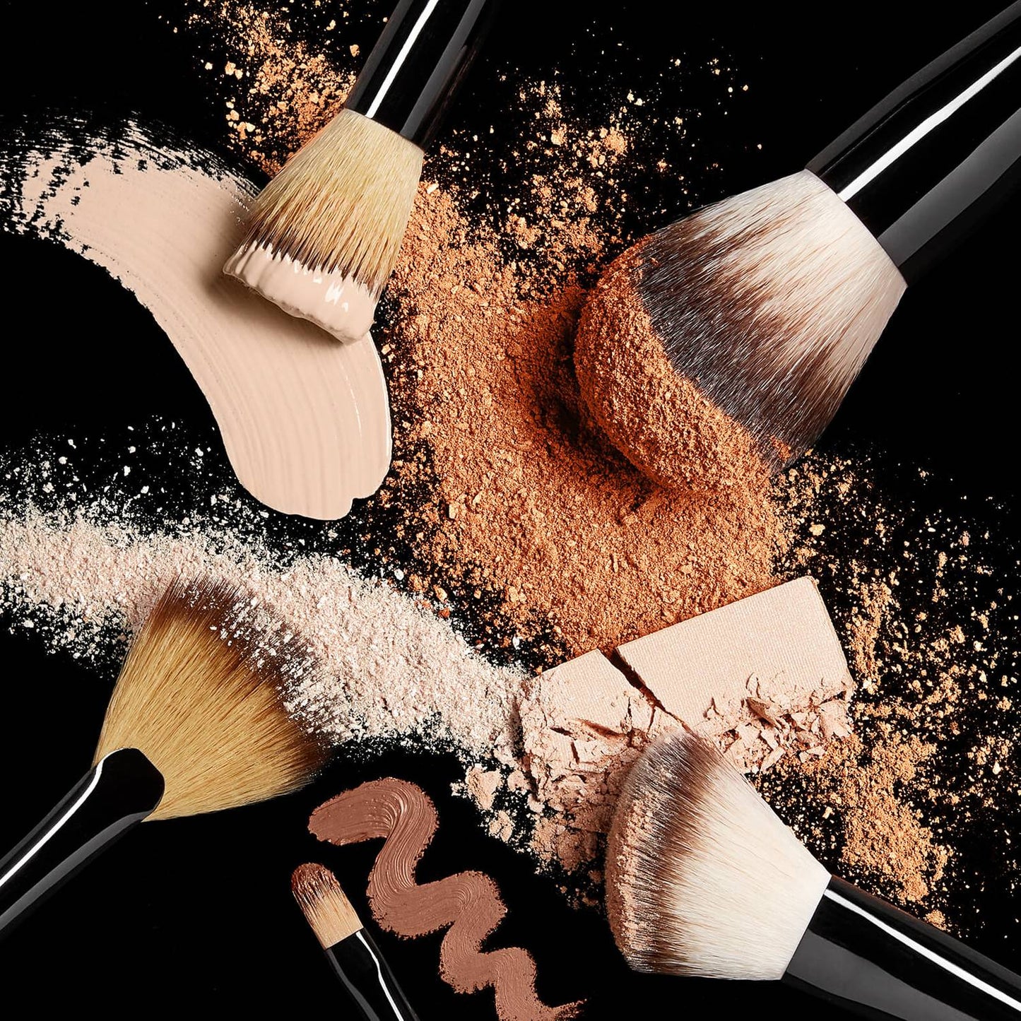 ILLAMASQUA, FACE BRUSH KIT WITH CANISTER