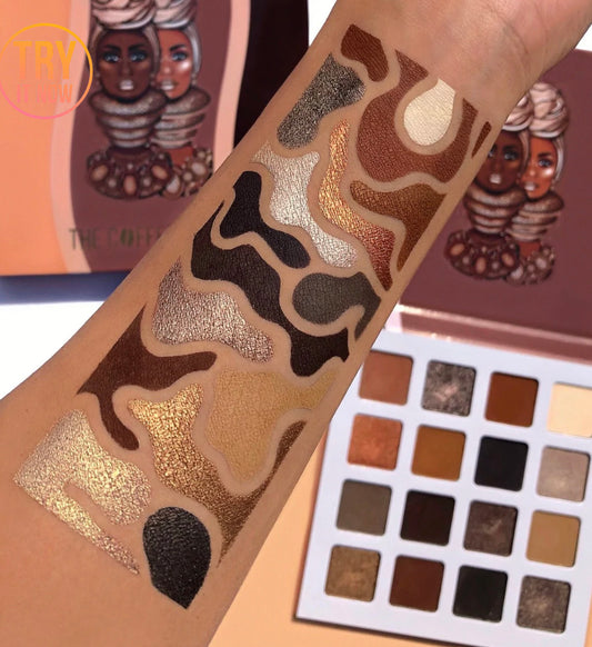 JUVIAS PLACE, la paleta de sombras de ojos The Coffee Shop