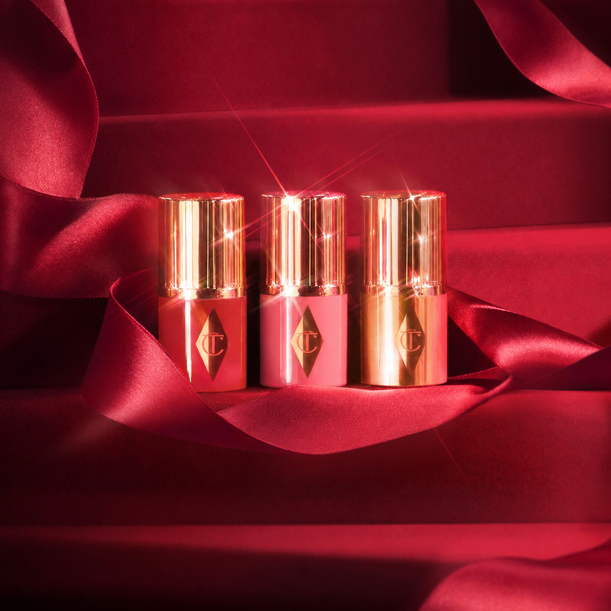 Charlotte Tilbury, Mini Unreal Blush + Glow Trio