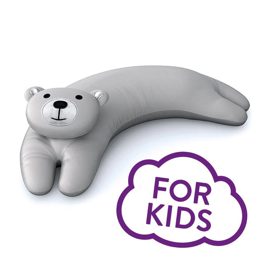 NURSE JAMIE, LITTLE SLEEPY BEAR SATIN SUPPORT PILLOW FOR KIDS