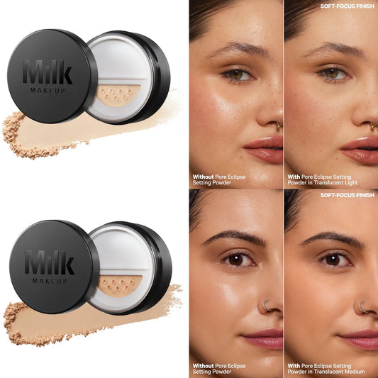 MILK MAKEUP, Pore Eclipse Matte Translucent Talc-Free Setting Powder