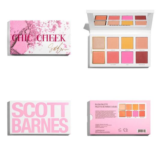 SCOTT BARNES, Chic Cheek N°1 - Blush Palette