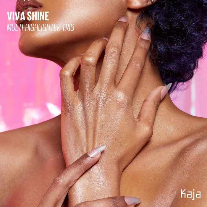 Kaja Viva Shine Bento Highlighter + Eyeshadow Palette