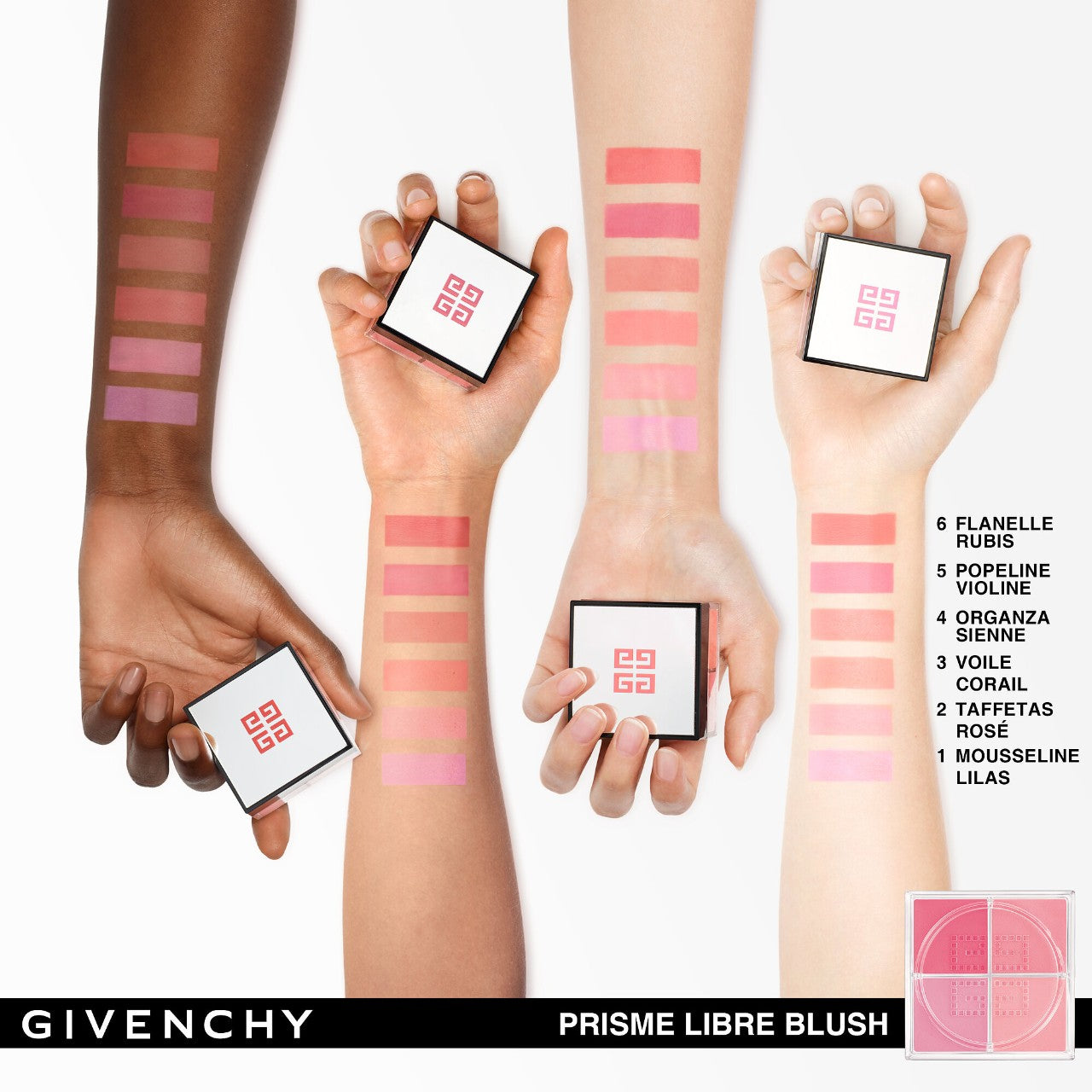 Givenchy, Prisme Libre Loose Powder Blush 12H Radiance