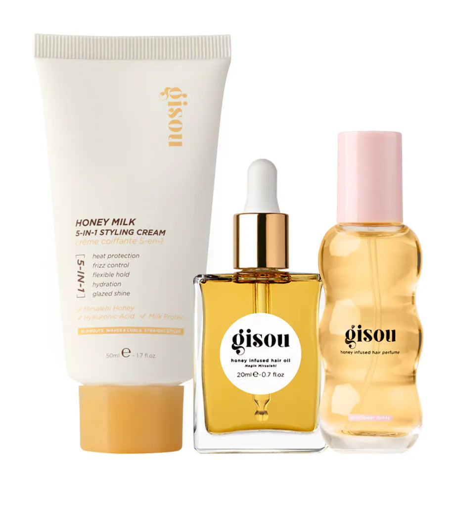 GISOU Honey Fluff Beauty Bundle