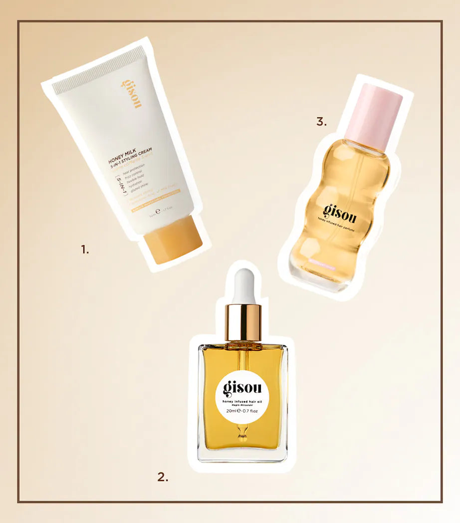 GISOU Honey Fluff Beauty Bundle