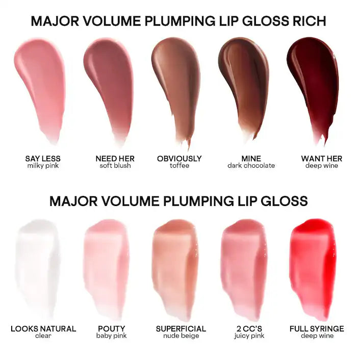 PATRICK TA, MAJOR VOLUME PLUMPING LIP GLOSS