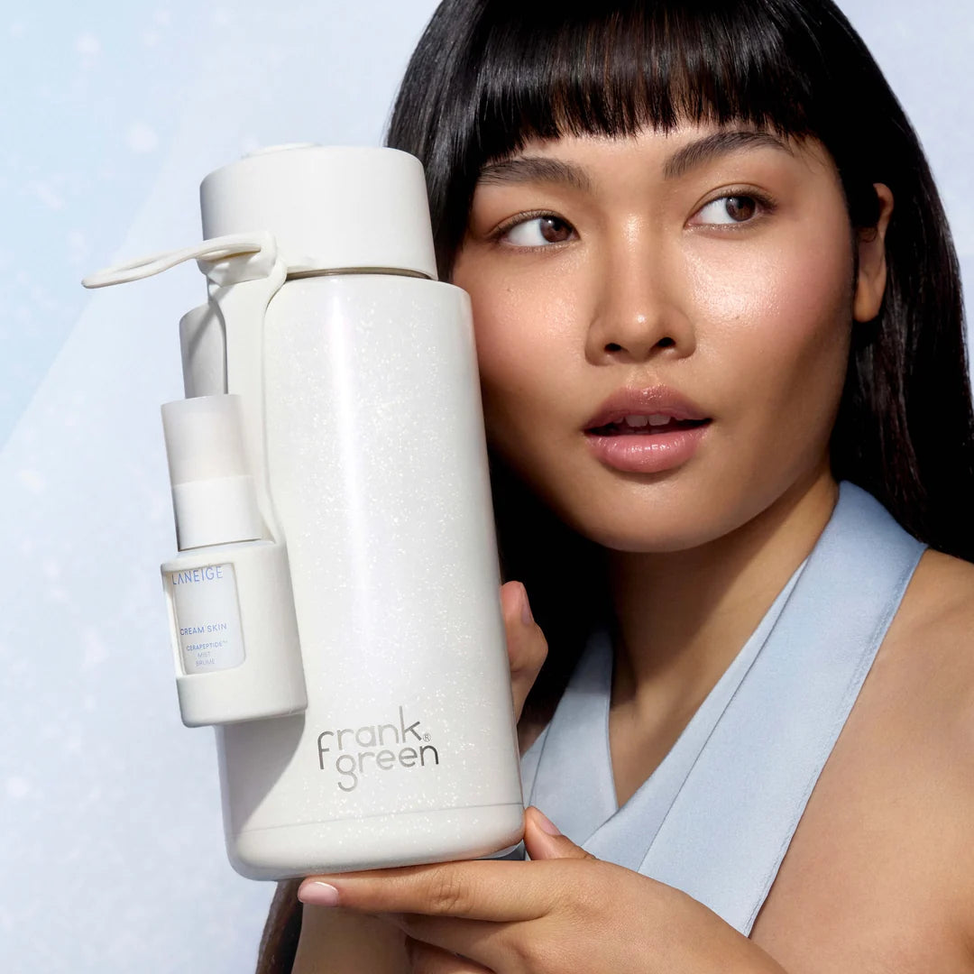 LANEIGE x frank green Water Bottle & Cream Skin Set