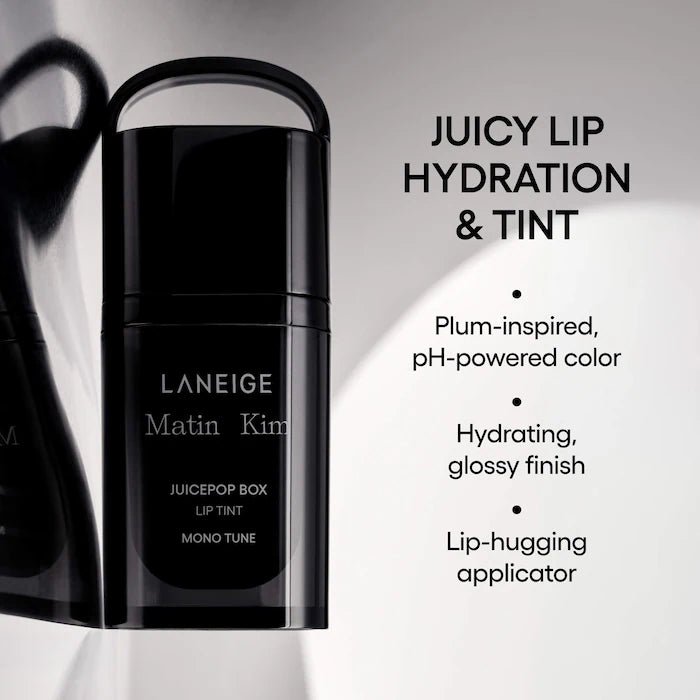 LANEIGE  LANEIGE x MATIN KIM JuicePop Box Lip Tint Mono Tune Set with Wearable Keychain & Mirror