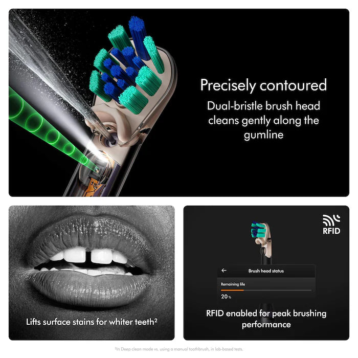 Dyson, CameraJet Electric Toothbrush and Precision Flosser for Plaque Removal